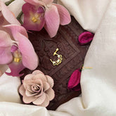 Vriksham Floral Design Press Naths/Nose Pin-Red White-G20757